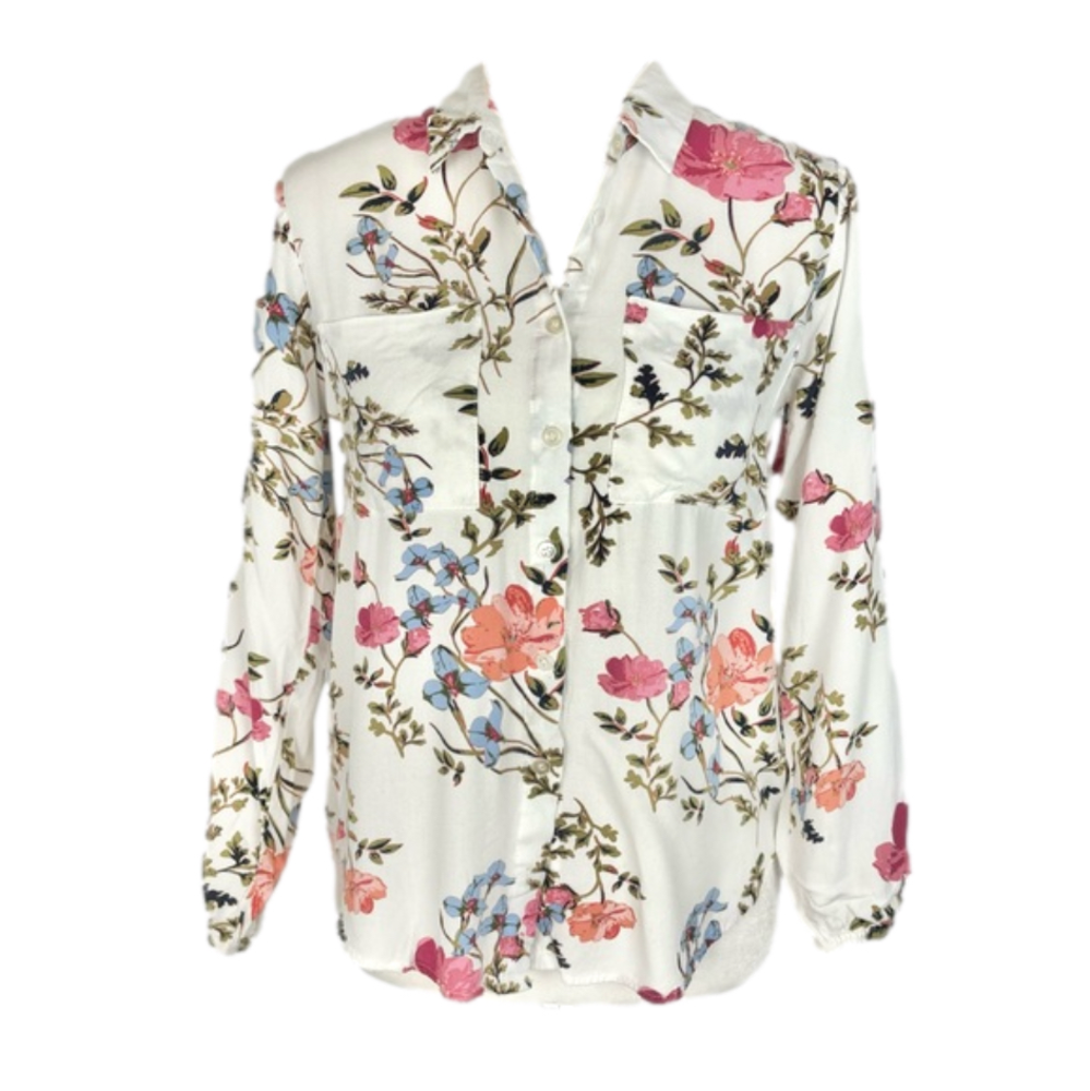 Magazine floral shirt